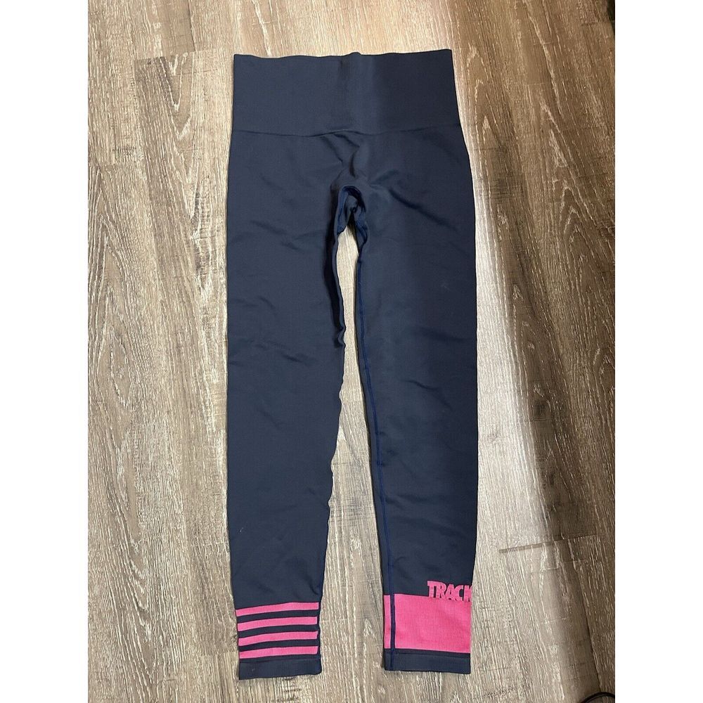 Track & Field Compression Leggings - Size Large - Thick / Ribbed - RARE - Picture 2 of 4